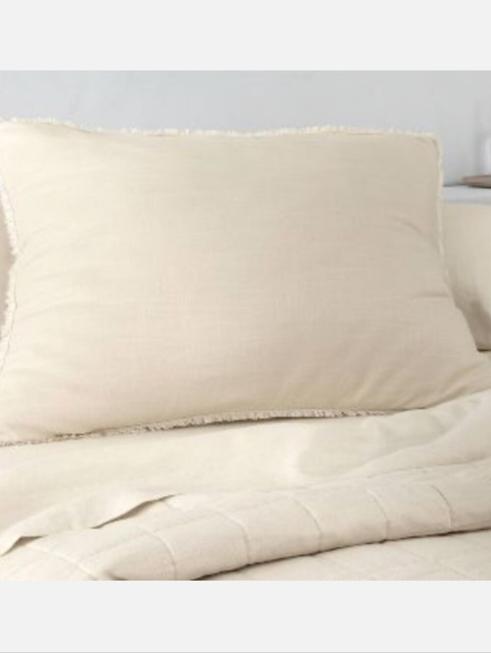 Casaluna Linen Blend King Size Pillow Sham Set